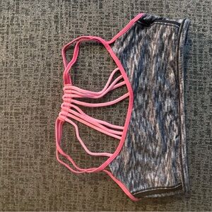 lululemon athletica Pink and Gray bra size 8